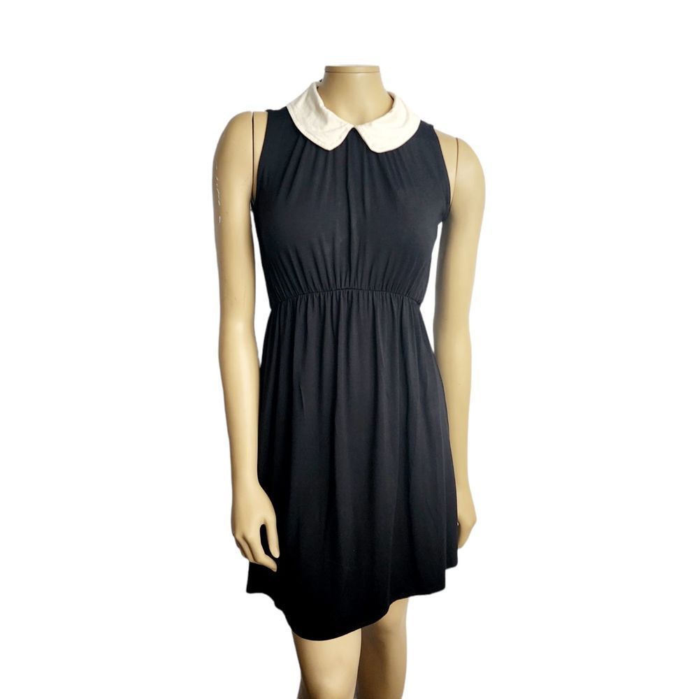 Rachel Pally Sleeveless Mini Dress with Peter Pan Collar